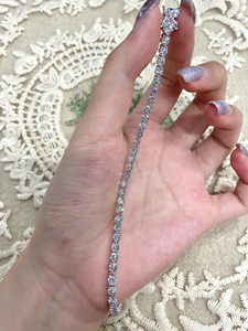 Butterfly Tennis <b>Bracelet</b> Diamond Jewelry White Gold Finish Luxury Elegant <b>Bracelet</b> For Women Fashion Gift Jewelry - Product Image 5