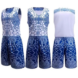 Ensemble de maillots de basket personnalisés, col en V, sans manches, sublimés, en polyester respirant, uniforme pour adultes, vêtements d'équipe unisexes - Product Image 1