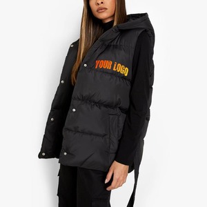 Veste d'hiver matelassée en softshell tricoté imperméable personnalisée de haute qualité pour femme, luxe et confort en plein air - Product Image 1