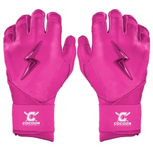 Guantes de Bateo de Béisbol de Cuero Profesionales con Diseño Personalizado, para Adultos, para Entrenamiento - Product Image 3