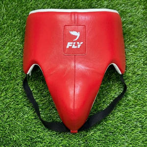 Latest 2026 <b>Red</b> & White Fly Leather Boxing Set for MMA & Kickboxing Training-Adult Customizable Design Fly Boxing Sparring Set - Product Image 3