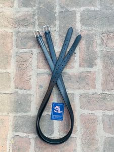 Estribos de Cuero Vacuno Genuino de Tamaño Personalizado con Hebillas de Acero Inoxidable y Opción de Logotipo Personalizado - Product Image 4