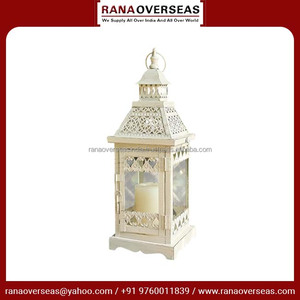 Lanterne à bougie décorative d'intérieur et d'extérieur avec des styles et des finitions assortis en verre clair d'un fournisseur de confiance - Product Image 3