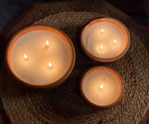 Wooden <b>Candle</b> Bowl Dough Bowl Latest Natural Round <b>Shape</b> Wooden High-Quality <b>Candle</b> Dough Bowl for Christmas Decor Item - Product Image 4