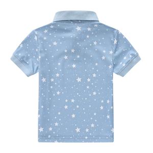 Polo pour garçon en bas âge, manches courtes, couleur unie, coton tricoté, écologique, séchage rapide, respirant, vêtements décontractés d'été, grande taille - Product Image 4