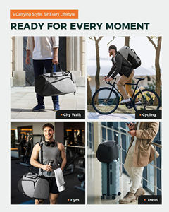 Fashionable Durable Multi-Functional Anti-Theft <b>Waterproof</b> Polyester External Frame Gym Sports <b>Duffel</b> <b>Bag</b> Workout Overnight - Product Image 5