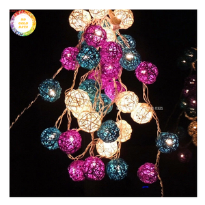 Adornos Navideños de Estrella y Campana de Mimbre Hechos a Mano en Vietnam, Decoraciones Rústicas de Seagrass Natural para el Hogar, Venta al por Mayor - Product Image 6