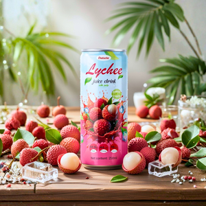 Jugo de Lichi 100% Sin Azúcar con Pulpa Real, 320ml, Venta al Por Mayor, Marca Privada, Muestra Gratuita, Fabricante de Vietnam - Product Image 4