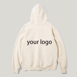เสื้อฮู้ดโอเวอร์ไซส์ผ้าฝ้าย 100% สำหรับฤดูหนาว สไตล์สตรีทแวร์ วินเทจ สำหรับผู้ชายและผู้หญิง - Product Image 4