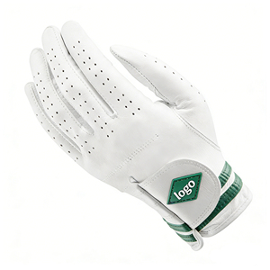 Gants de golf en cuir véritable Cabretta, ajustement parfait, antidérapants, avec logo personnalisé pour hommes et femmes - Product Image 4