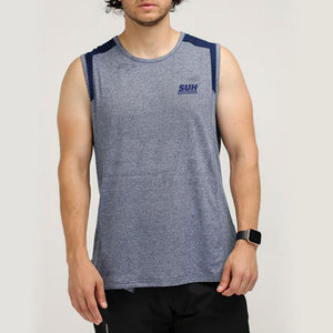 Débardeur d'été pour homme en coton 100% tricoté, respirant, écologique, grande taille, fabriqué au Pakistan, vente directe d'usine - Product Image 2