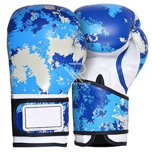 Guantes de Boxeo Negros de Cuero Genuino Hechos a Medida, Guantes de Entrenamiento de Muay Thai, Kick Boxing y MMA, Antideslizantes, con Cierre de Gancho y Bucle, de Alta Calidad - Product Image 2