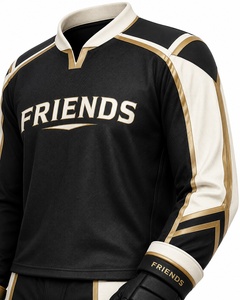 Ensemble d'uniformes de hockey sur glace pour hommes adultes, impression par sublimation personnalisée, jersey respirant en polyester, pantalon, gants, patins - Product Image 2