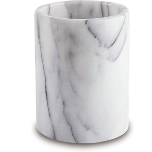 Cubo de Hielo de Mármol Blanco de Alta Calidad con Perilla Dorada, Estilo Minimalista para Decoración de Bar, Hogar y Fiestas - Product Image 4