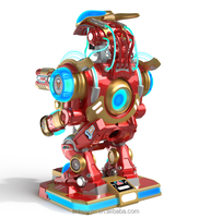 Robot Électrique Interactif pour Enfants et Adultes – Machine d'Attraction Commerciale pour Aire de Jeux