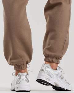 Best Quality Caribou Women's Winter Comfort Full Length Eco-Friendly 100% Cotton Terry Fleece Soft Touch Joggers Sweatpants - Product Image 3
