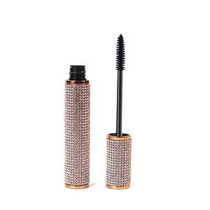 Mascara tube diamanté strassé, waterproof, allongeant et volumisant, noir, sans grumeaux, longue tenue, maquillage des yeux - Product Image 4