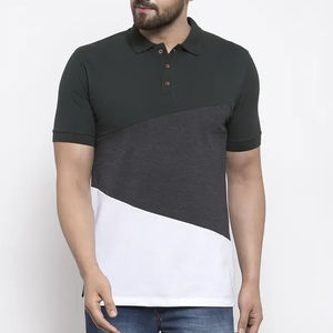 Servicios OEM, Camiseta Polo de Algodón para Hombre de Alta Calidad Hecha a Medida, Nuevo Diseño, Color Sólido, Manga Corta, en Venta - Product Image 1