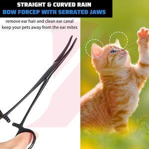 Pinzas Hemostáticas Curvas Antideslizantes y Duraderas de Alta Calidad, Instrumentos Quirúrgicos Reutilizables, Pinzas Kelly - Product Image 6