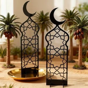 Décoration de table pour le Ramadan – Élégante pièce en forme de croissant pour les intérieurs modernes et chaleureux - Product Image 6