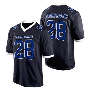 Maillot de football américain respirant en tissu mesh sportif, motif personnalisé, anti-rétrécissement, impression vinyle sur mesure - Product Image 6