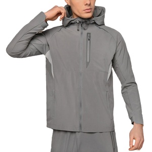 Fifth Gear International <b>Men's</b> Winter Windbreaker <b>Jacket</b>-Hooded Safari Style Softshell Waterproof Breathable Quick Dry Custom - Product Image 1