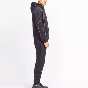 Comfortable Winter Hooded Rhinestone Boxy Fit Lightweight Eco-Friendly Breathable Tracksuit for <b>Men</b> for Daily Activities - Product Image 2