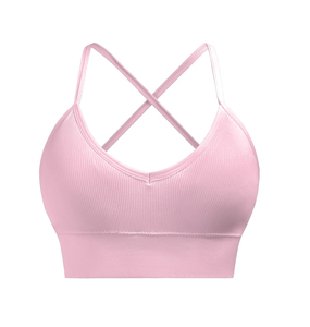 Women's Soft Yoga <b>Bra</b> Offering Gentle Support for Exercise Fitness Training Pilates Dance Running and Everyday Active Comfort - Product Image 1