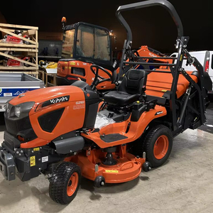 รถตัดหญ้าแบบนั่งขับ Kubota G261HD พร้อมอุปกรณ์เก็บหญ้าและแท่นตัดแบบดั้งเดิม - Product Image 1