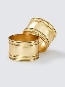 Anillo de Servilleta Metálico de Estilo Tradicional, Accesorio Decorativo para Mesa de Comedor, para Recepciones de Boda y Eventos - Product Image 4