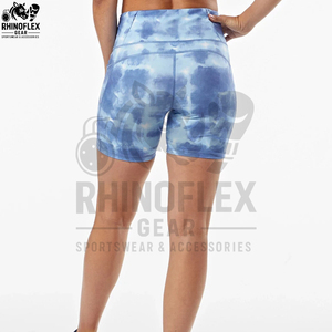 กางเกงขาสั้นออกกำลังกายสำหรับผู้หญิง แบบมีโลโก้สั่งทำได้ เนื้อผ้านุ่ม สวมใส่สบาย เอวสูง กระชับรูปร่าง - Product Image 2