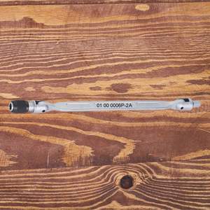 Adaptateur double tête flexible en acier S2 avec fixation rapide 1/4"Dr. X 1/4H X 227mmL, fabrication à Taïwan, ODM OEM DIY - Product Image 1