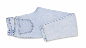 Jean en denim délavé Halston pour homme, taille haute, coupe droite, en coton léger, style décontracté printemps - Product Image 4