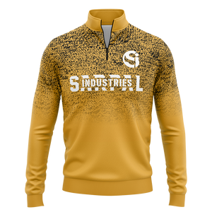 Sweat-shirt d'hiver tricoté en coton avec impression sérigraphiée, demi-zip, pour hommes et femmes, style décontracté, sportswear, sweat-shirt 1/4 zip pour hommes 2026 - Product Image 1
