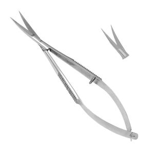 Ciseaux à ongles de manucure de haute qualité, finition Dall, lame incurvée extra-fine et tranchante, en acier inoxydable, ciseaux à cuticules pour la beauté des ongles - Product Image 1