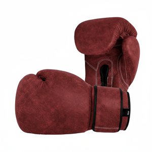 Guantes de Boxeo de Cuero Sintético con Correa de Muñeca Ajustable, Guantes de MMA para Hombre y Mujer, Guantes de Combate con Logotipo Personalizado - Product Image 2