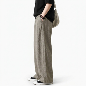 Unisex Summer Custom Printed Fleece Straight Flat Front Breathable Lightweight Mid Waist <b>Drawstring</b> Closure Casual <b>Trouser</b> - Product Image 3