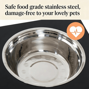 Mobiletto Contenitore con Ciotole e Distributore di Cibo per Animali Domestici - Comodo e Pratico per i Tuoi Amici Pelosi - Product Image 4