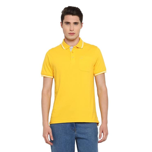 Polo pour homme de qualité export, design personnalisé, confortable et élégant, couleur unie, avec poche, idéal pour l'été - Product Image 5