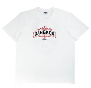 เสื้อยืดโยค้า บังคับก้าว มวยไทย ยูนิเซ็กส์ สีดำ พิมพ์ลายเปลวไฟ ทรงปกติ โพลีเอสเตอร์ เสื้อศิลปะการต่อสู้ แห้งเร็ว คอวี น้ำหนักเบา - Product Image 3