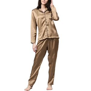 Women's Premium Cotton Drawstring Breathable Eco-Friendly Winter Summer Spring Sleep <b>Set</b> Soft Comfortable <b>Pajama</b> Suit Stylish - Product Image 4