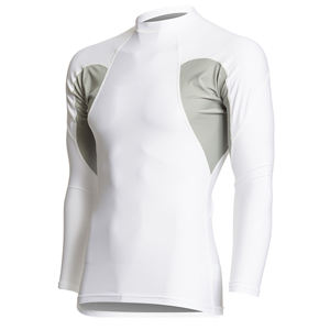 Wholesale MMA Rashguard Custom BJJ <b>Shirt</b> <b>Compression</b> Tight Fit with Anti-Bacterial Fabric and OEM Logo - Product Image 5