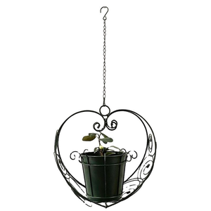 Macetero colgante de pared de hierro de calidad premium para un jardinería vertical elegante con un marco metálico resistente a un precio asequible. - Product Image 3