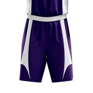 Tenue de basket-ball respirante fabriquée au Pakistan, maillot d'équipe et short de sublimation avec logo et couleurs personnalisés, tissu 100% polyester - Product Image 6