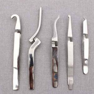 Juego Profesional de Pinzas de Ortodoncia de Acero Inoxidable de 5 Piezas para Colocación Precisa de Brackets Dentales - Product Image 1