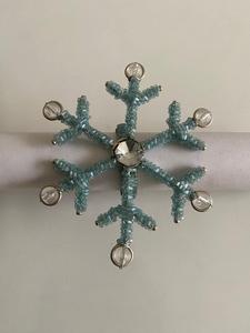 Handcrafted Eco-Friendly <b>Butterfly</b>-Shaped Multi-Colored Glass Beaded Napkin Rings for Weddings Parties Decor - Product Image 4