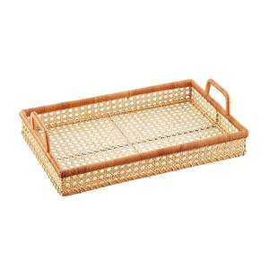 Plateau de service rond en rotin écologique, artisanat de haute qualité, design moderne pour le Ramadan et les occasions de mariage, prix bas - Product Image 4