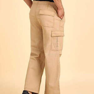 Pantalon Cargo Homme Léger en Coton Lavé avec Doublure Polaire – Meilleures Ventes Usine - Product Image 5
