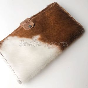 Cartera de piel de vaca con pelo para hombre, estilo western, monedero de cuero, tarjetero, funda para teléfono, elegante colección de carteras de mano para hombre - Product Image 3
