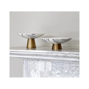 Tazón de Metal Premium para Servir Alimentos, Vajilla Decorativa Moderna, Tazón para Aperitivos, Frutas, Postres y Dulces, para Fiestas y Restaurantes - Product Image 3